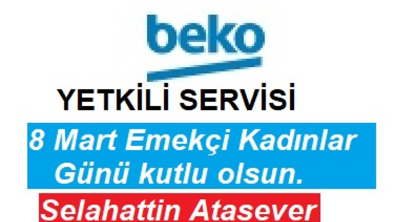 Selahattin Atasever  8 Mart Emekçi kadınlar gününü kutladı.