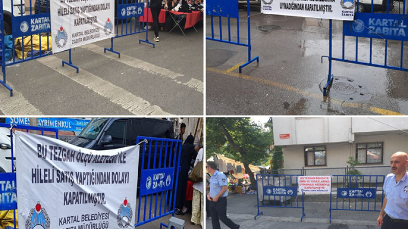 SEMT PAZARLARINDAKİ HİLELİ SATIŞA TEZGÂH KAPATMA VE TEŞHİR CEZASI