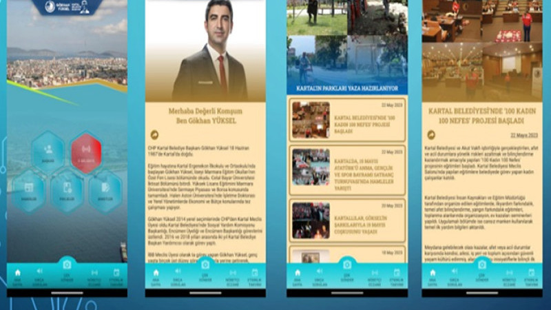 KARTAL BELEDİYESİ MOBİL BELEDİYECİLİK UYGULAMASI YENİLENEN YÜZÜ İLE HİZMETTE