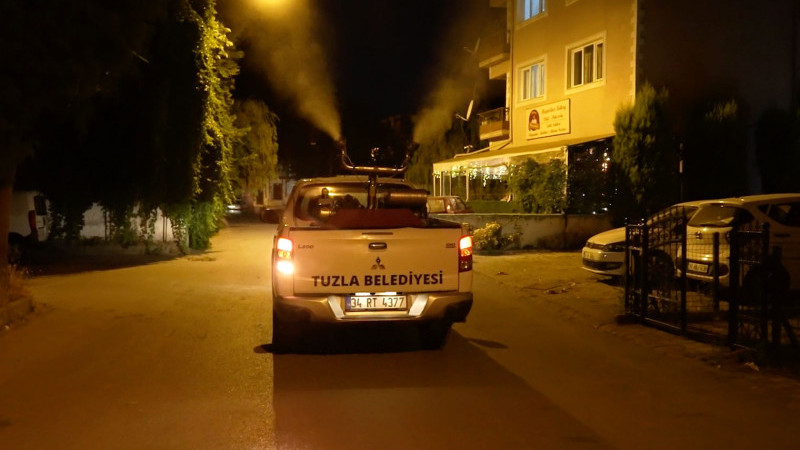 Tuzla’da Sivrisineklerle Etkin Mücadele Aralıksız Sürüyor
